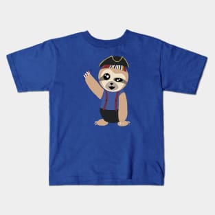 Sloth dressed as Sloth Kids T-Shirt